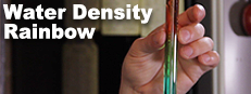 Water Density Rainbow